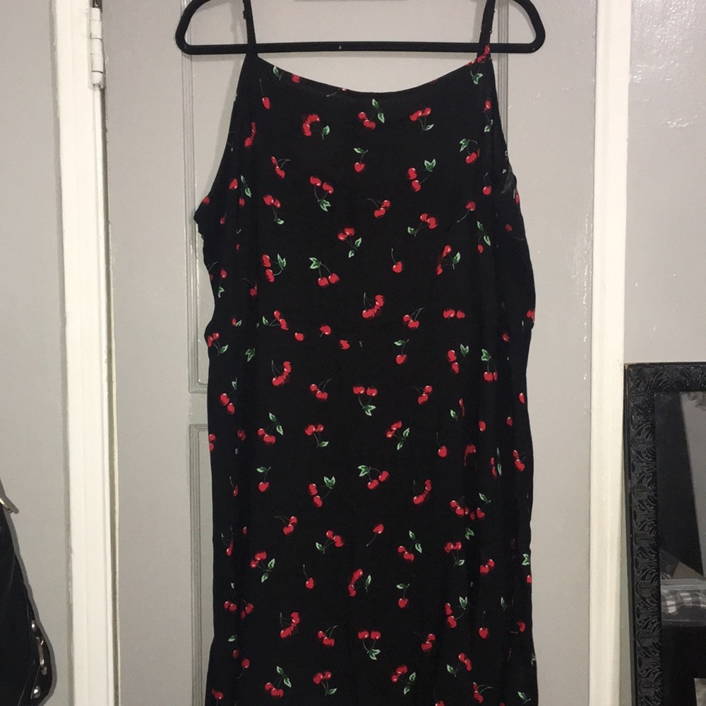 Black Cherry Skater Dress